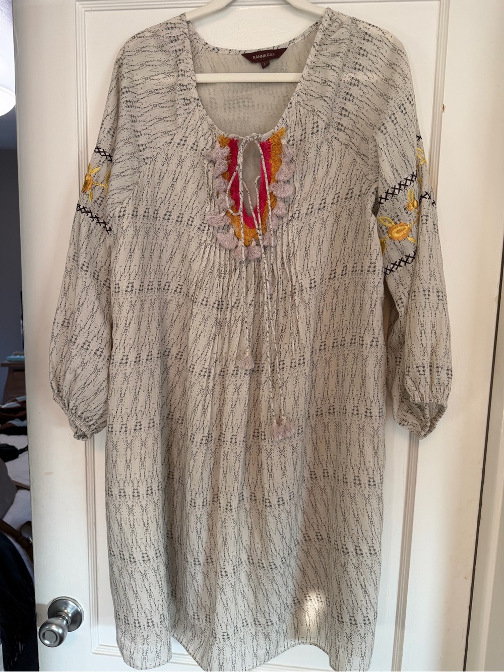 Ranna Gill Embroidered Dress